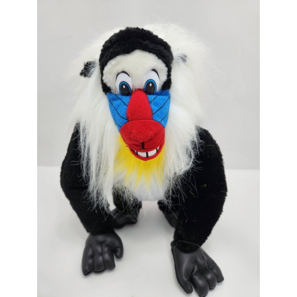 Vintage 1994 ACME The Lion King RAFIKI Monkey Baboon Plush‎ Stuffed Doll